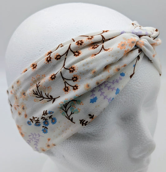 Light Twig & Flowers Twist Headband (Adult)